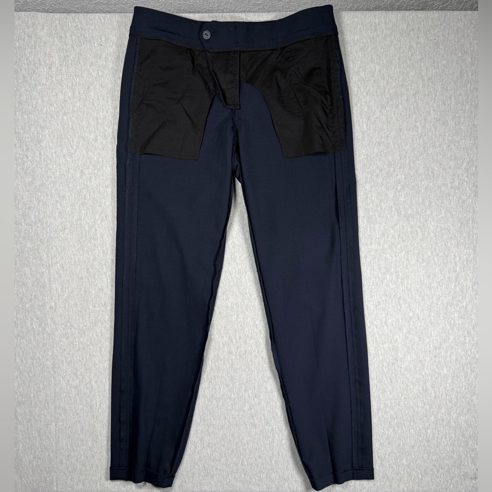 NWOT Vince Cropped Wool Blend Tapered Pants w/Tux Detailing - Picture 12 of 13